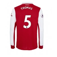 Fotbalové Dres Arsenal Thomas Partey #5 Domácí 2022-23 Dlouhý Rukáv